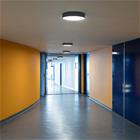 SLV LED-kattovalaisin Decona Sensor, Ø 42 cm, valkoinen, alumiini, CCT