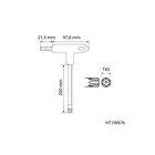 Pidempi Torx T45 avain T-kahvalla