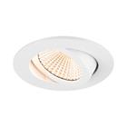 SLV LED-kattouppospotti New Tria, pyöreä, valkoinen, 2 700 K, 60°