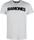 Ramones - Poster - T-paita - Miehet - Harmaa
