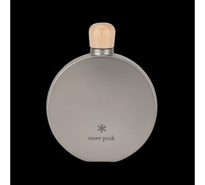 Snow Peak Titanium Curved Flask