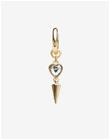 BOW19 - Kulta - Heart Drop Earring