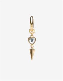 BOW19 - Kulta - Heart Drop Earring