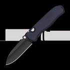 Kizer Cutlery Drop Bear Zero M390 kääntöveitsi, Dark Blue Aluminum, DLC