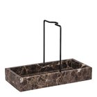 Mette Ditmer - Marble diskorganiserare 23,5x17,5 cm brun