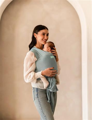 Moby Moby Wrap Evolution - Sea Glass - Blue - ONE SIZE