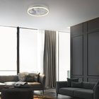 LED-kattotuuletin Rita, valkoinen, CCT, kaukosäädin, halkaisija 50 cm