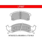 Delphi LP897 Buick / Cadillac / Chevrolet etujarrupalasarja