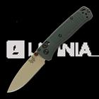 Benchmade Mini Bugout Elmax Taiga Green kääntöveitsi