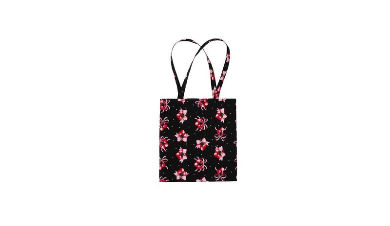 Hell Bunny - CHERILYN TOTE BAG - Kangaskassi - Naiset - Musta