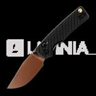 Vosteed Porcupine ModSwap™ - Copper Dune - G10 kääntöveitsi, musta