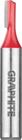 Yksirivinen jyrsin, Hm, 3,96 x 11 mm, varsi 8 mm