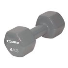Vinylikäsipaino Toorx MV-4 4 kg harmaa