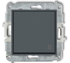 Karlik Mini 28mwp-6 crossover-kytkin, matta grafiitin väri