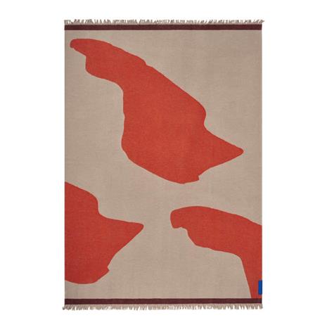 Mette Ditmer Studio viltti Oranssi, 130ä—175 cm