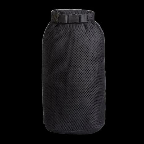 Savotta Rolltop Stuffsack, mesh, 10L Musta