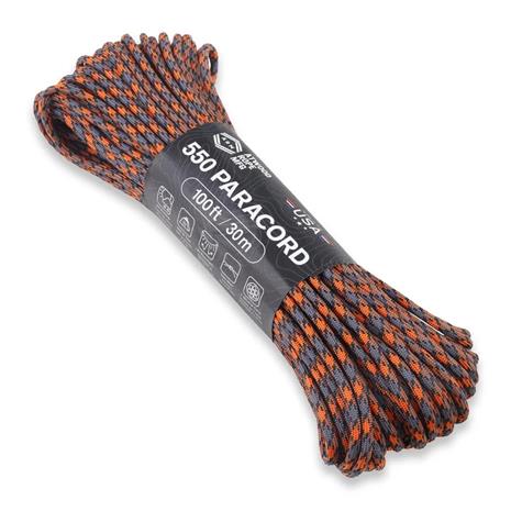 Atwood Paracord 550, Rust 30,5m