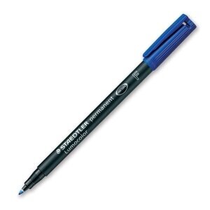 Staedtler Universal pen Lumocolor perm F blue – kuva 3/3