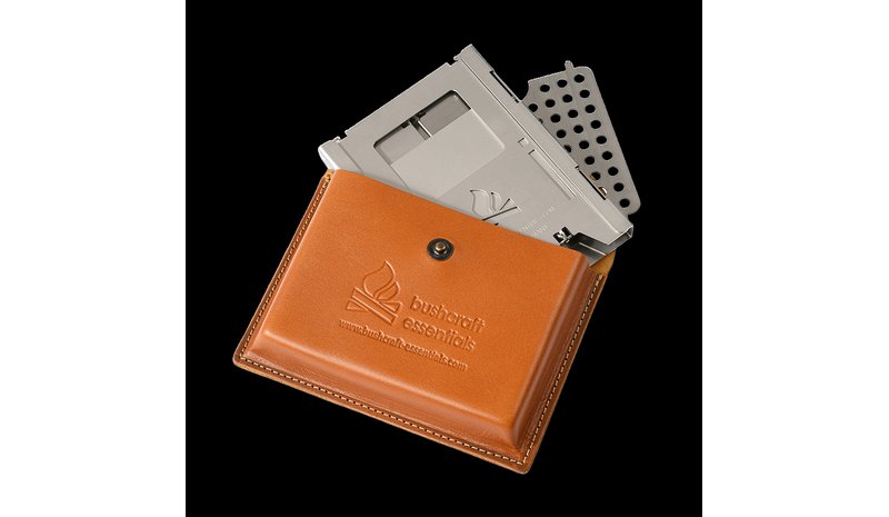Bushcraft Essentials Leather Pouch Bushbox LF