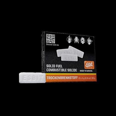 Esbit Solid Fuel, lämmityspelletit 20 x 4 g – kuva 6/8