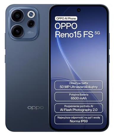 Oppo Reno15 FS 5G 8/512GB, älypuhelin