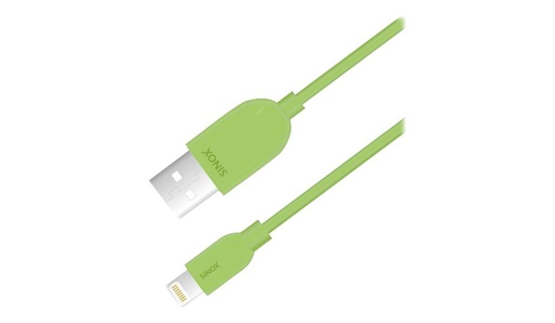 Sinox Lightning Cable with original Apple™ chip - 2m - Green