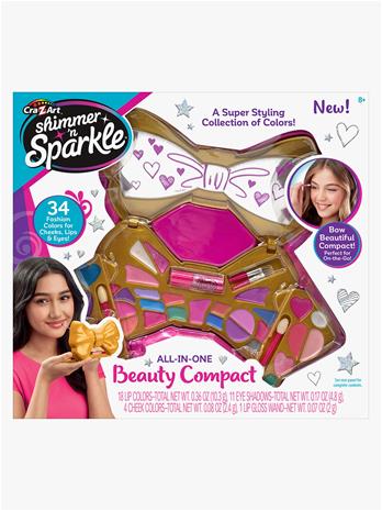 SHIMMER N SPARKLE - BOW BEAUTIFUL COMPACT (65574)