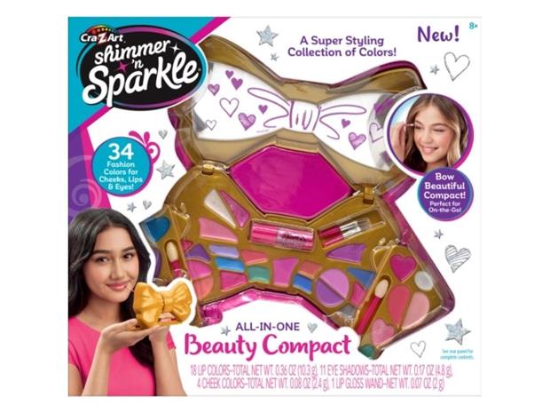 SHIMMER N SPARKLE - BOW BEAUTIFUL COMPACT (65574)