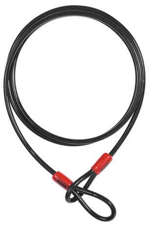 Abus Cobra 10/200 Lukkovaijeri, 2 metriä