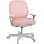 Vinsetto-työtuoli, ergonominen 55 x 48 x 82,5–94,5 cm, pinkki