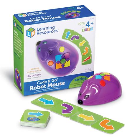Learning Resources Code & Go Interaktiivinen Lelu Robot Mouse