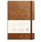 Burde Notebook Deluxe A5 brown – kuva 4