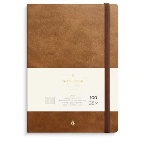 Burde Notebook Deluxe A5 brown