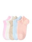 Lindex 5-Pack Ankle Socks - Pink - 28/30