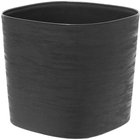 Ruukku vesivarastolla - GARDEN ID Respect - Musta-Anth 25 x 25 cm - 100% talousjätettä - 100% kierrätettävä - Strukturoitu pinta.