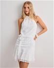 Vero Moda - Valkoinen - Vmtalula Sl Halter Short Dress Jrs
