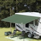vidaXL Karavaanivarjo hengelle 240 x 460 cm Vedenpitävä Vihreä taffeta