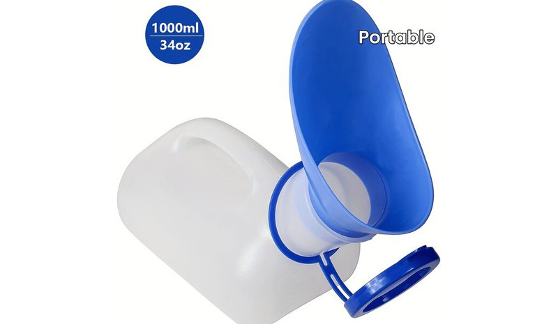 Unisex Virtsapullo, Kannettava WC Pullo Miehille ja Naisille