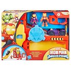 Marvel Avengers Iron Man & His Awesome Friends Iron Garage leikkisetti