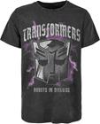 Transformers - Rock Logo - T-paita - Miehet - Musta