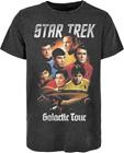 Star Trek - The Original Series - Galactic Tour - T-paita - Miehet - Musta