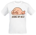 Todd Goldman - Doing My Best - Blobfish - T-paita - Miehet - Valkoinen