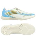 adidas F50 Messi League Laceless IN El Ultimo Tango - Valkoinen/Semi-sininen Burst/Icey Blue Lapset