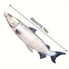 40cm Simulaatio Hauska Kalastus Pehmolelut, Pehmeästä Pehmoeläimenä Tyyny, Žuvies stilius 5