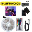 RGB LED-valonauha kaukosäätimellä, 49,21FT / 590,55 colio / 15M