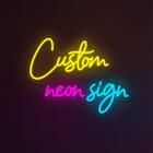 Viileä Neonmerkki, 25.4cm, LED Neonvalot Himmentimellä, USB-Virtalähde, Violetine