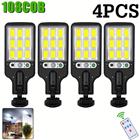 YUNNOVA 4kpl/8kpl Aurinko Katuvalot Ulkona 108COB LED