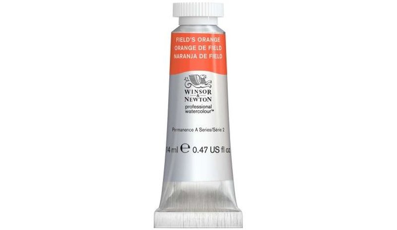 Akvarell proffs. 14 ml Field's Orange 418 – kuva 1/1