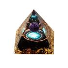1 kpl Horoskooppi Orgon Pyramidi - Ametisti Pallo &amp; Obsidiaani - Härkä/Skorpioni/Leijona/Kalat/Rapu/Neitsyt/Vaaka/Oinas/Kaksoset/Vesimies., Jautis