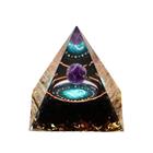 1 kpl Horoskooppi Orgon Pyramidi - Ametisti Pallo &amp; Obsidiaani - Härkä/Skorpioni/Leijona/Kalat/Rapu/Neitsyt/Vaaka/Oinas/Kaksoset/Vesimies., Svarstykles